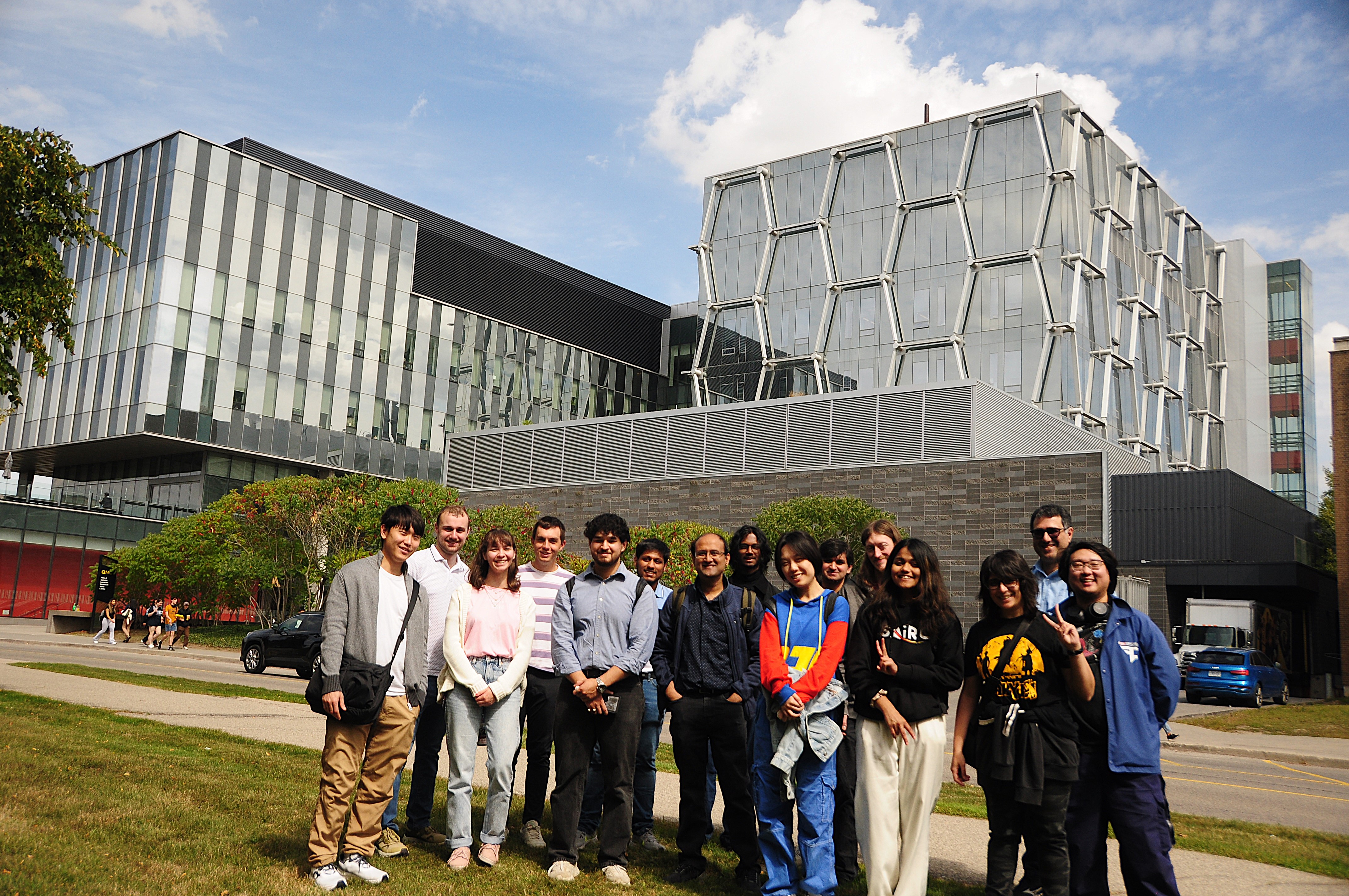 (2025 Fall) QITI Group in front of the Quantum Nano Center